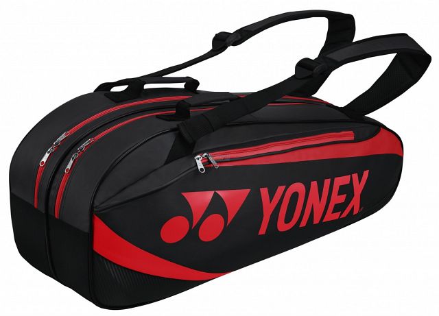 Yonex 8926 Racket Bag Black Red